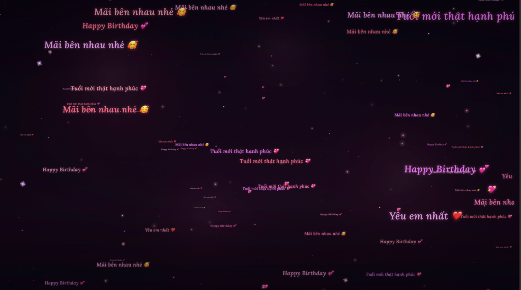 Happy Birthday VIP 2 🎂 — mẫu quà tặng 3D online