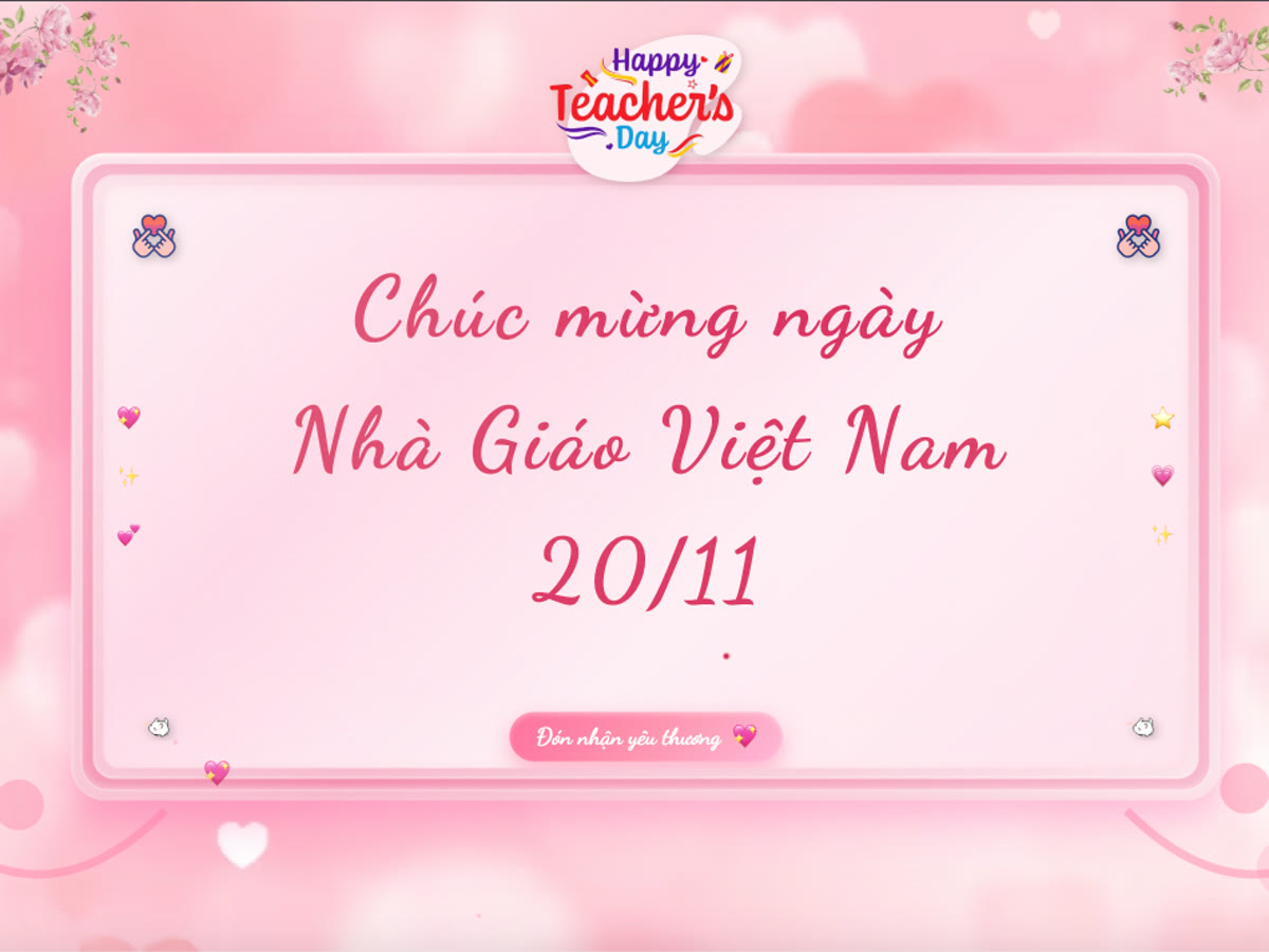 Quà Tri Ân Nhà Giáo 20/11 💐 — mẫu quà tặng 3D online